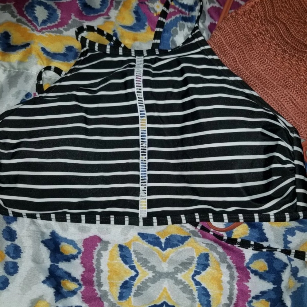 Bundle of 2 bikini halter tops